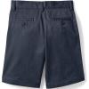 Lands’ End School Uniform Boys Plain Front Blend Chino Shorts(Classic Navy)