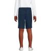 Lands’ End School Uniform Girls Active Chino Shorts(Classic Navy)