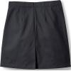 Lands’ End School Uniform Girls Blend Chino Skort Above Knee(Black)