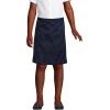 Lands’ End School Uniform Girls Blend Chino Skort Top of Knee(Classic Navy)