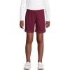 Lands’ End School Uniform Girls Mesh Gym Shorts(Burgundy)