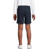 Lands’ End School Uniform Girls Mesh Gym Shorts(Classic Navy)