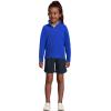 Lands’ End School Uniform Girls Mesh Gym Shorts(Classic Navy)