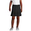 Lands’ End School Uniform Girls Solid Box Pleat Skirt Above Knee(Black)