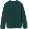 Lands’ End School Uniform Kids Crew Sweatshirt(Evergreen)
