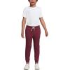 Lands’ End School Uniform Kids Jogger Sweatpants(Burgundy)