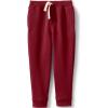Lands’ End School Uniform Kids Jogger Sweatpants(Garnet)