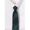 Lands’ End School Uniform Kids Plaid To Be Tied Tie(Hunter/Classic Navy Plaid)