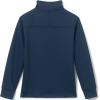 Lands’ End School Uniform Kids Quarter Zip Pullover(Classic Navy)