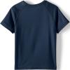 Lands’ End School Uniform Kids Short Sleeve Active Tee(Classic Navy)