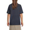 Lands’ End School Uniform Kids Short Sleeve Mesh Polo Shirt(Classic Navy)