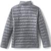 Lands’ End School Uniform Kids ThermoPlume Jacket(Arctic Gray)