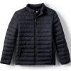 Lands’ End School Uniform Kids ThermoPlume Jacket(Black)