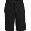 Lands’ End School Uniform Men’s Active Chino Shorts(Black)