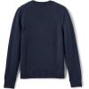 Lands’ End School Uniform Men’s Cotton Modal Button Front Cardigan Sweater(Classic Navy)