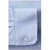 Lands’ End School Uniform Men’s Long Sleeve Oxford Dress Shirt(Blue)