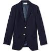 Lands’ End School Uniform Men’s Tailored Fit Hopsack Blazer(Deep Navy)