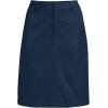 Lands’ End School Uniform Women’s Chino Skirt with Shorts Underneath – 23″ Length Stretch Fabric, 5 Pockets, Machine Washable(Classic Navy)