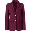 Lands’ End School Uniform Women’s Hopsack Blazer(Burgundy)