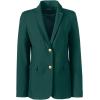 Lands’ End School Uniform Women’s Hopsack Blazer(Evergreen)