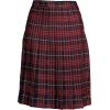 Lands’ End School Uniform Women’s Plaid Pleated Skirt Below The Knee(Classic Navy Large Plaid)