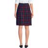 Lands’ End School Uniform Women’s Plaid Skort Top of Knee(Classic Navy Large Plaid)