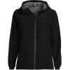 Lands’ End School Uniform Women’s Rain Jacket(Black)