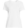 Lands’ End School Uniform Women’s Short Sleeve Active Tee(White)