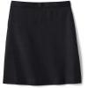 Lands’ End School Uniform Women’s Solid A-line Skirt Below The Knee(Black)