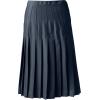 Lands’ End School Uniform Women’s Solid Pleated Skirt Below The Knee(Classic Navy)