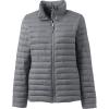 Lands’ End School Uniform Women’s’ ThermoPlume Jacket(Arctic Gray)
