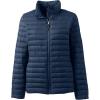 Lands’ End School Uniform Women’s’ ThermoPlume Jacket(Classic Navy)