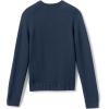 Lands’ End School Uniform Young Men’s Cotton Modal V-Neck Sweater(Classic Navy)