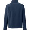 Lands’ End School Uniform Young Men’s Lightweight Fleece Quarter Zip Pullover(Classic Navy)
