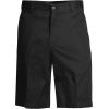Lands’ End School Uniform Young Men’s Plain Front Blend Chino Shorts(Black)
