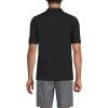 Lands’ End School Uniform Young Men’s Short Sleeve Mesh Polo Shirt(Black)