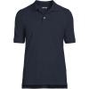 Lands’ End School Uniform Young Men’s Short Sleeve Mesh Polo Shirt(Classic Navy)