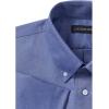 Lands’ End School Uniform Young Men’s Short Sleeve Oxford Dress Shirt(French Blue)