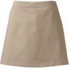 Lands’ End School Uniform Young Women’s Blend Chino Skort Above Knee(Khaki)