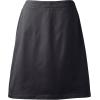 Lands’ End School Uniform Young Women’s Blend Chino Skort Top of Knee(Black)