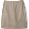 Lands’ End School Uniform Young Women’s Blend Chino Skort Top of Knee(Khaki)