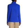Lands’ End School Uniform Young Women’s Lightweight Fleece Quarter Zip Pullover(Cobalt)