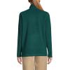 Lands’ End School Uniform Young Women’s Lightweight Fleece Quarter Zip Pullover(Evergreen)