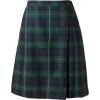 Lands’ End School Uniform Young Women’s Plaid A-line Skirt Below The Knee(Hunter/Classic Navy Plaid)