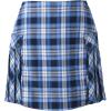 Lands’ End School Uniform Young Women’s Side Pleat Plaid Skort Above The Knee(Clear Blue Plaid)