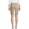 Lands’ End School Uniform Young Women’s Stretch Chino Bermuda Shorts(Khaki)
