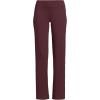 Lands’ End Starfish Mid Rise Straight Leg Pants(Lush Burgundy)