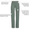 Lands’ End Starfish Mid Rise Straight Leg Pants(Spruce)
