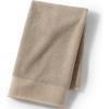 Lands’ End Turkish Luxe Towel Classic Khaki Washcloth Set(Classic Khaki)