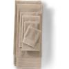 Lands’ End Turkish Luxe Towel Classic Khaki Washcloth Set(Classic Khaki)